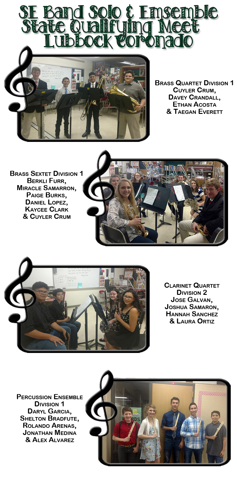 SpringlakeEarth High School Solo and Ensemble Band